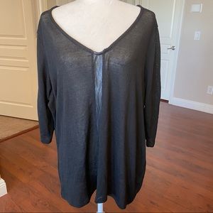Jessica Simpson Black V Neck